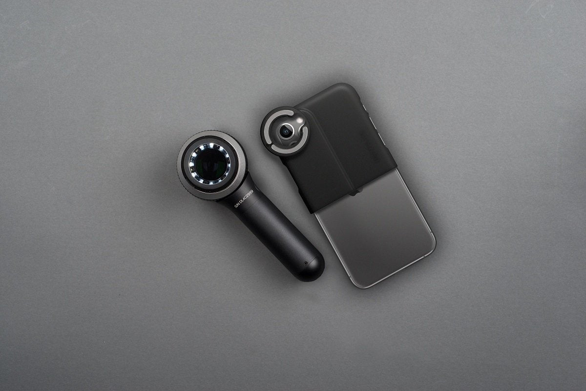 DermLite Adapter für Smartphone iPhone X Serie und iPhone 11 Serie